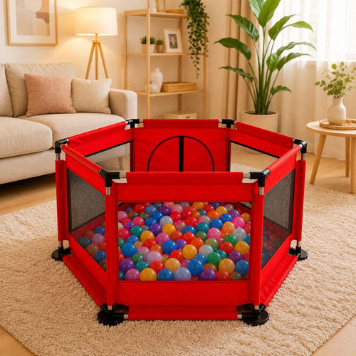 CORRAL DE JUEGOS PARA BEBÉS CON 30 PELOTAS + ENVÍO GRATIS